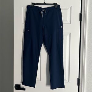 navy blue figs scrub pants